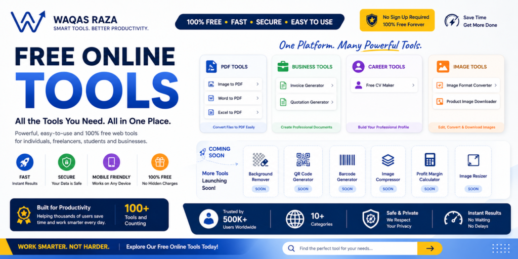 Free Online Tools, Why I Built These Free Online Tools, Why I Built These Free Online Tools